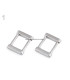 Metal buckle 20 x 25 mm