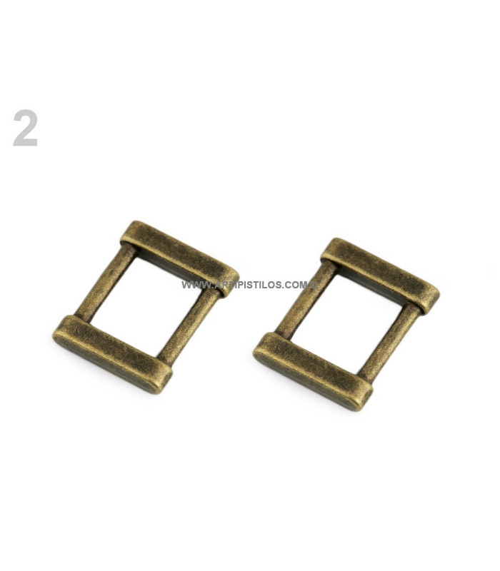 Hebilla metálica 20 x 25 mm