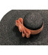 Natural straw ornament "FLOR"