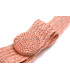 Braided natural straw ornament "FLOR"