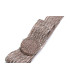 Braided natural straw ornament "FLOR"
