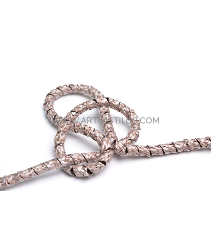 Natural straw ornament "FLOR"