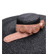 Ornamento de paja natural trenzada "BELT"