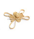 Ornamento de paja natural trenzada "MARIPOSA"