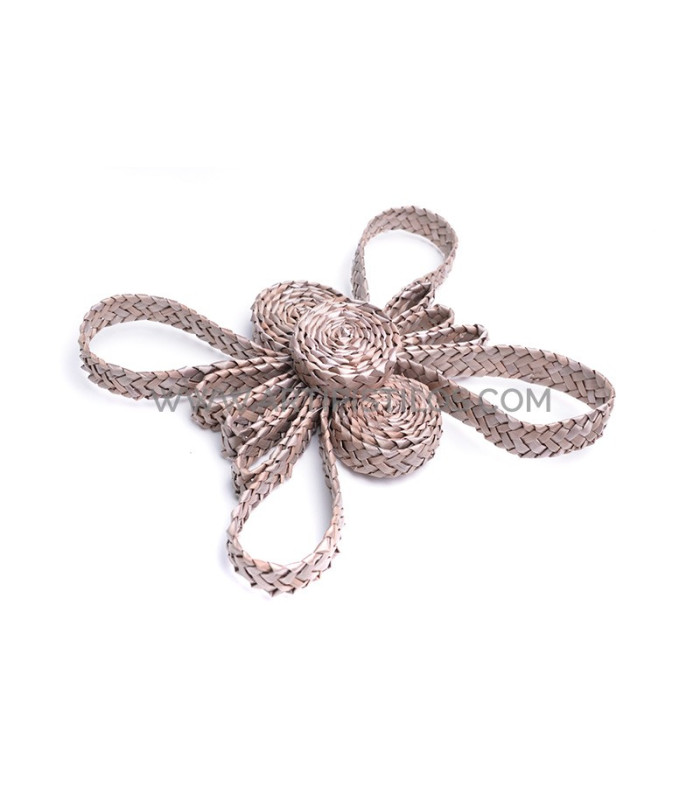 Natural straw ornament "MARIPOSA"
