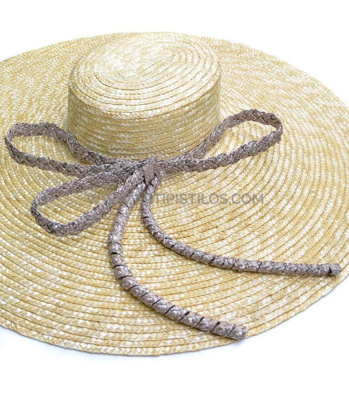 Natural straw ornament "TIRABUZÓN"