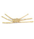 Braided natural straw ornament "OCTOPUS"