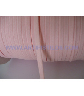 Espagueti 10 Mm. Mate Rosa 1 Metro De Largo X 10 Mm. De Ancho - para pegar tela