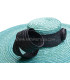Ornamento de paja natural trenzada "MAUD"