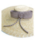 Braided natural straw ornament "ALTAI"