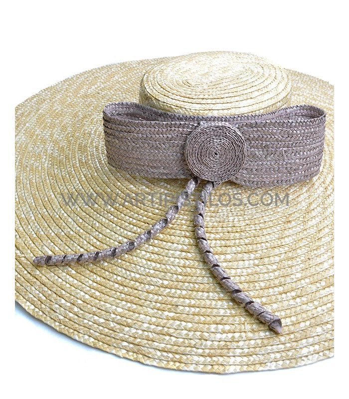 Braided natural straw ornament "ALTAI"