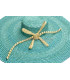 Ornamento de paja natural trenzada "ASPAS"