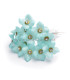 FLOR DE PORCELANA FRIA 2 CM CON STRASS