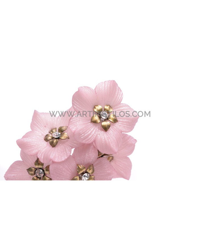 FLOR DE PORCELANA FRÍA 3 CM