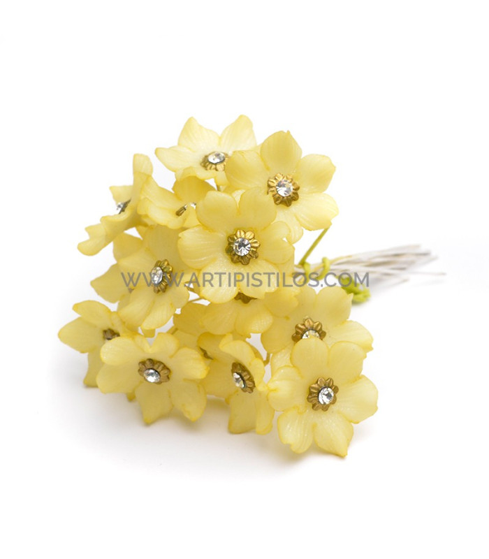 FLOR DE PORCELANA FRÍA 2,4 CM