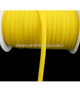Espagueti 10 Mm. Mate Amarillo 1 Metro De Largo X 10 Mm. De Ancho - para pegar tela