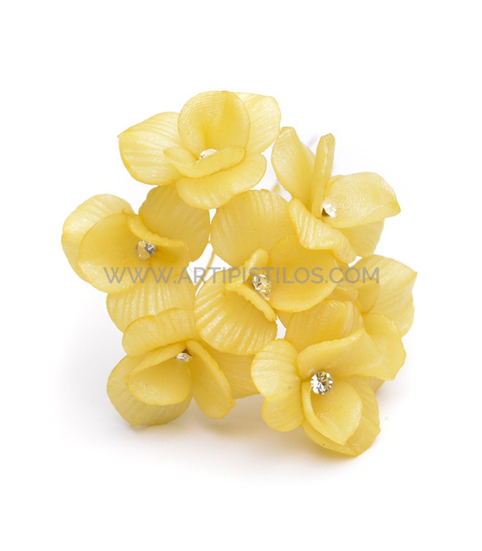 FLOR DE PORCELANA FRÍA 2,3 CM