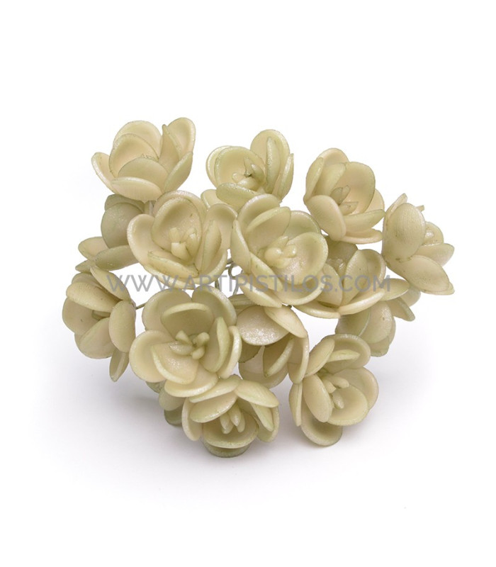 FLOR DE PORCELANA FRÍA 1,9 CM