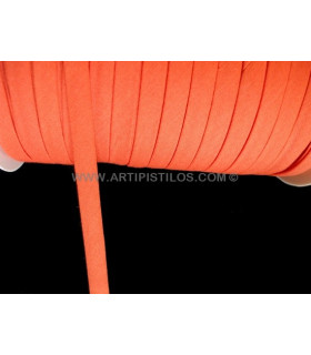 Espagueti 10 Mm. Mate Naranja 1 Metro De Largo X 10 Mm. De Ancho - para pegar tela