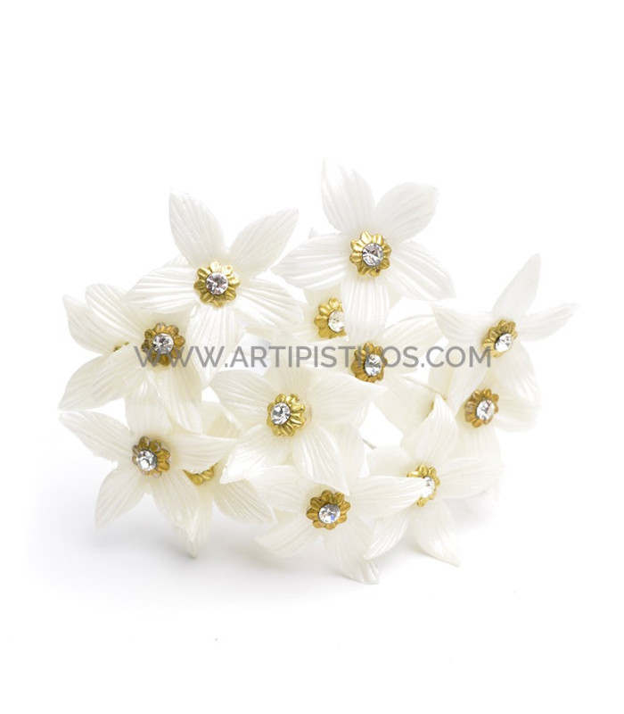 FLOR DE PORCELANA FRÍA 2,7 CM