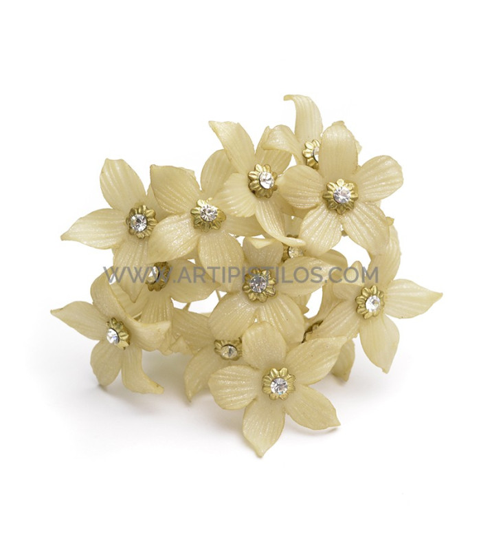 FLOR DE PORCELANA FRÍA 2,7 CM