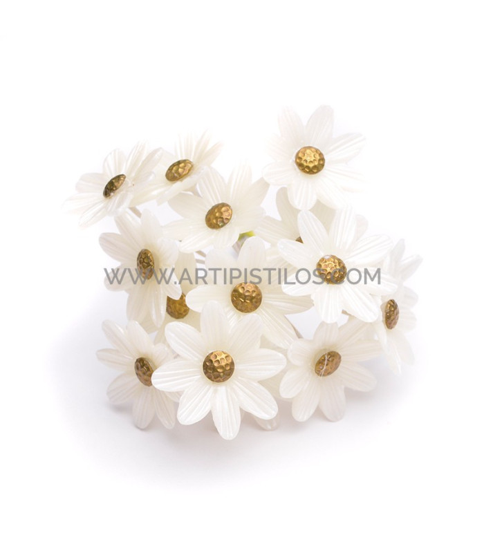 FLOR DE PORCELANA FRÍA 2,1 CM