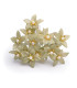 FLOR DE PORCELANA FRÍA CON PERLA 1,8 CM