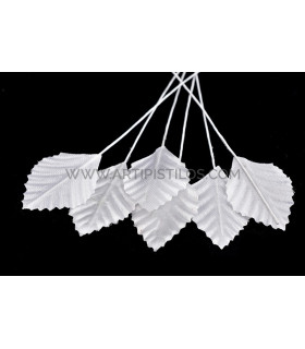 Knob Of 10 Sheets Of Fabric White