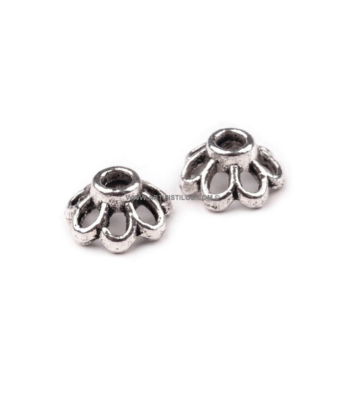 Metal filigree 4 x 7 mm