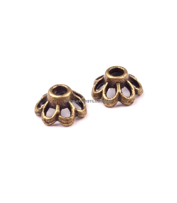 Filigrana de metal 4 x 7 mm