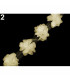 TIRA FLORES DE TUL 1 mt x 6 cm