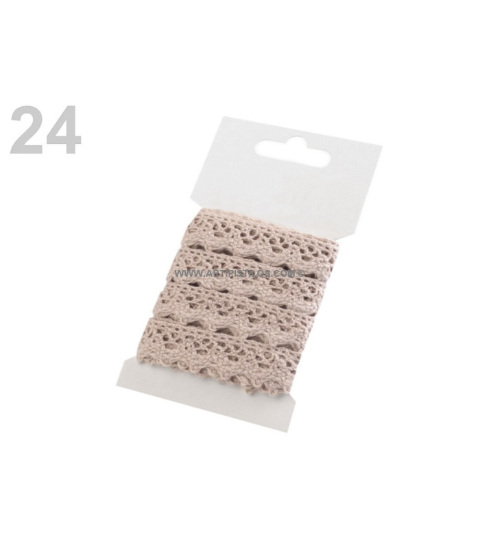 COTTON LACE 15 MM. X 3 MT.