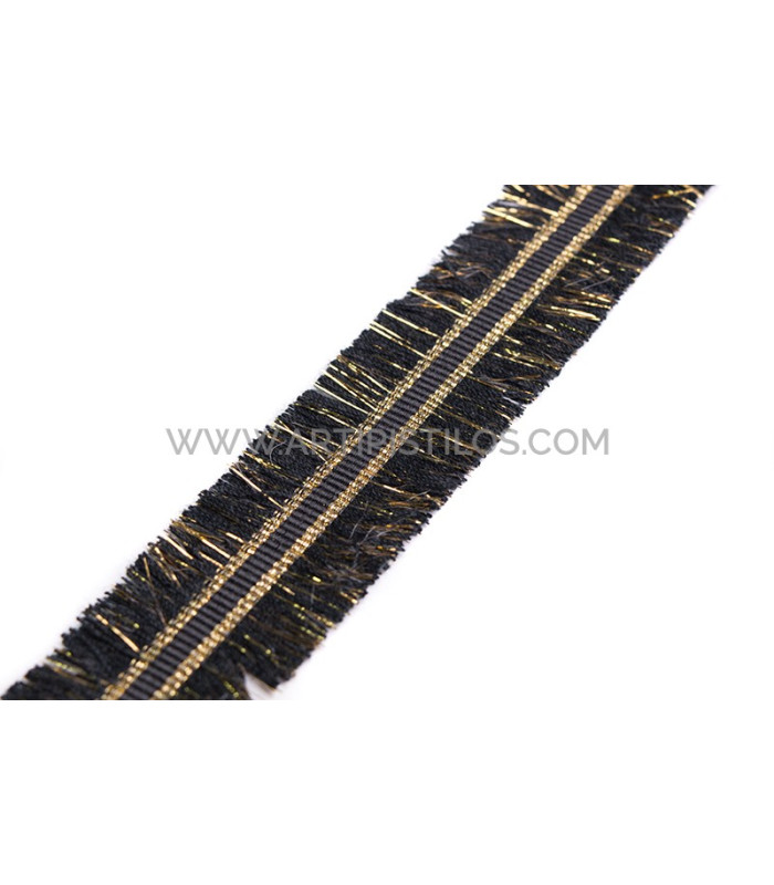 Trimming polyester + lurex 30 mm