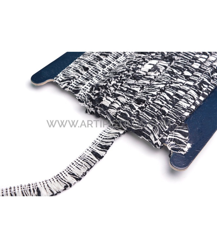 Fringe of acrylic wool trimmings 20 mm