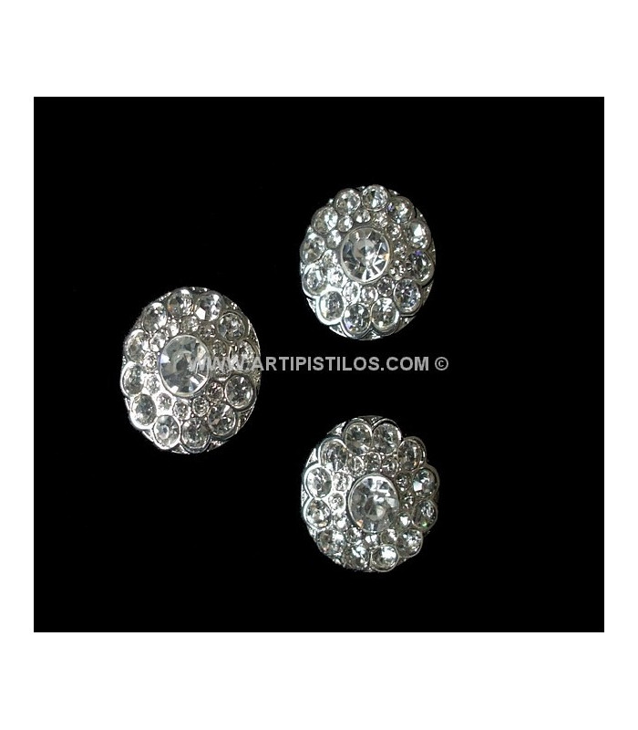 BOTON CRISTAL DE BOHEMIA SIMILS 18 MM.