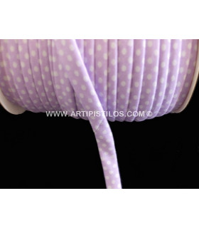 ESPAGUETI MATE CON LUNARES 10 MM.