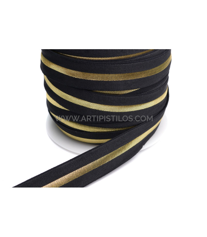 Bright metallic elastic tape 20 MM