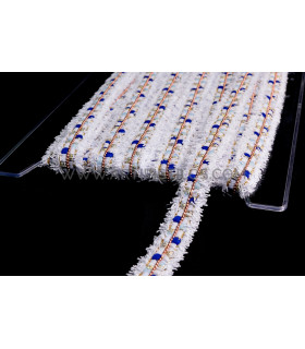 Pasamaneria Lurex & cadena metálica 25 mm