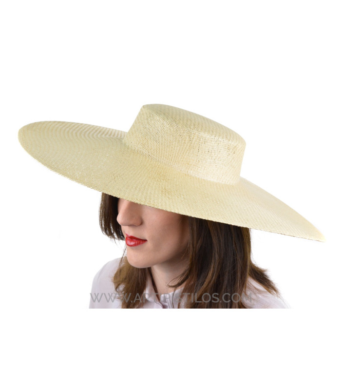 Hat of natural fibers "ALEJANDRIA"