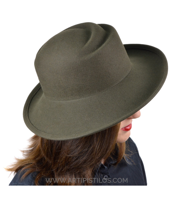 SOMBRERO MUJER "ECLIPSE" 100 % LANA MERINO