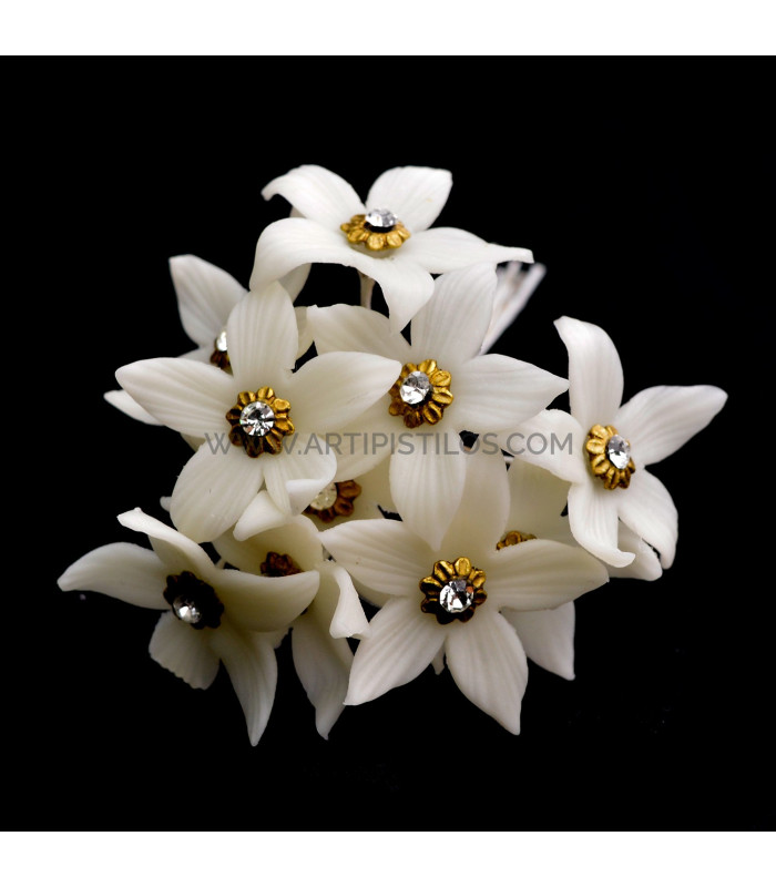 FLOR DE PORCELANA FRÍA 2,7 CM
