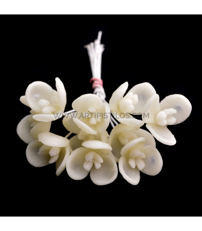 FLOR DE PORCELANA FRÍA 1,5 CM