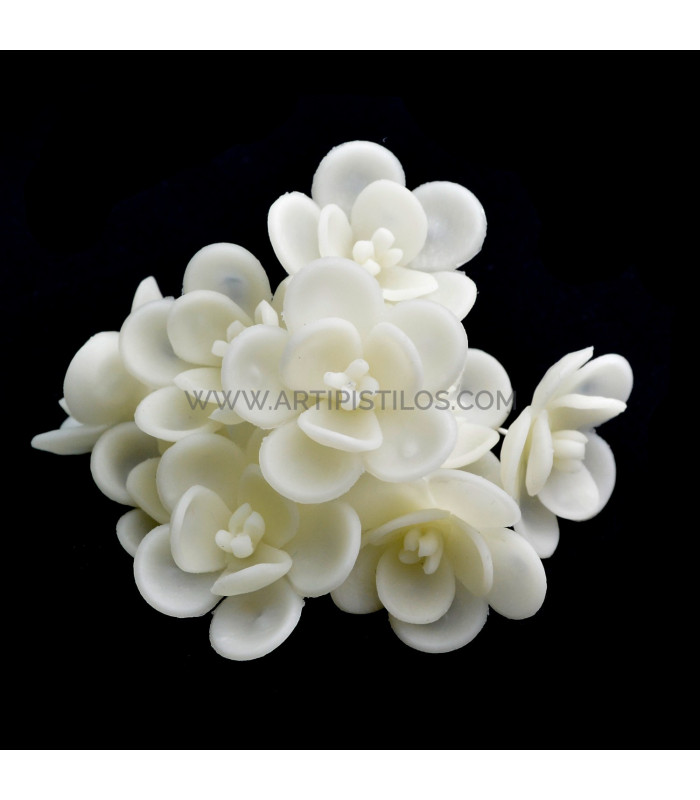 COLD PORCELAIN FLOWER 2.6 CM