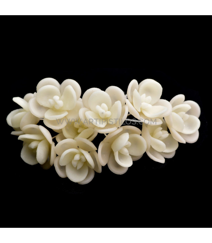 FLOR DE PORCELANA FRÍA 1,9 CM