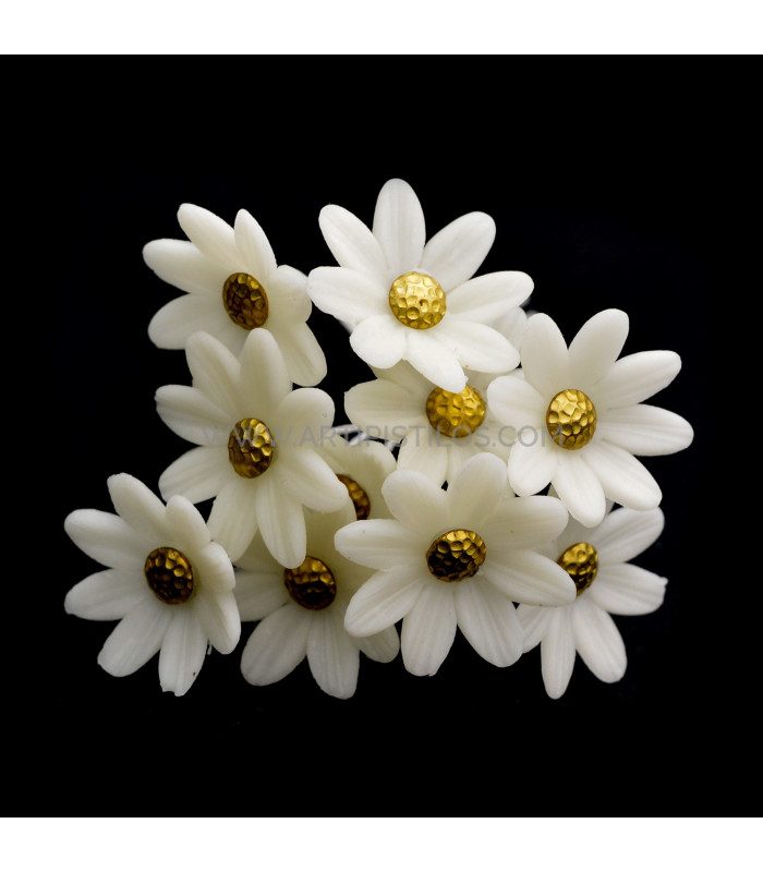 FLOR DE PORCELANA FRÍA 2,1 CM