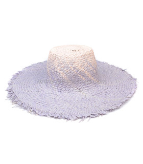 Capelina De Fibra De Papel Lista Para Ahormar 45 Cm Lila Claro