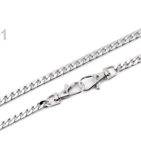 Cadena Para Bolso 120 Cm X 6 Mm Niquel - bolsos