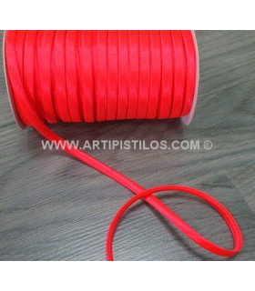 Espagueti 7 Mm. 1 Mt. X 7 Mm. Naranja Fluor - de colores