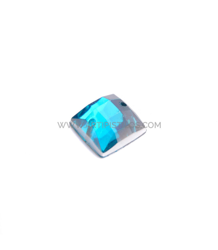 Piedra cuadrada para confección 12 x 12 mm