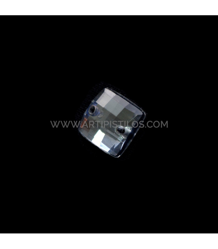 Piedra cuadrada para confección 12 x 12 mm